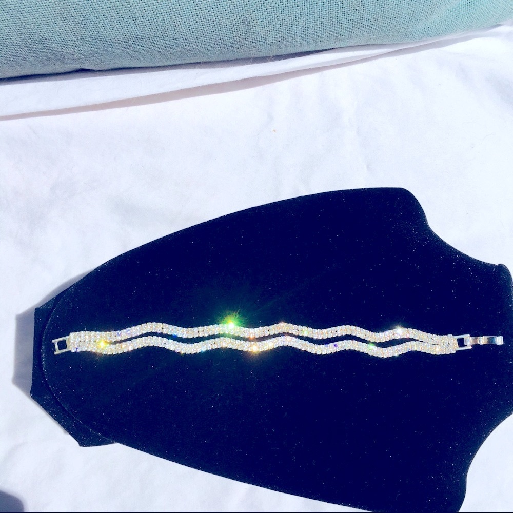 Bracelet Rhinestone wave high quality Rhin… - Picture 7 of 8